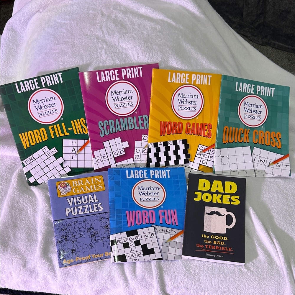 Puzzle Book Set - Large Print